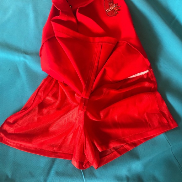 Cherry red Paul Frank Mini-skirt - Picture 4 of 4